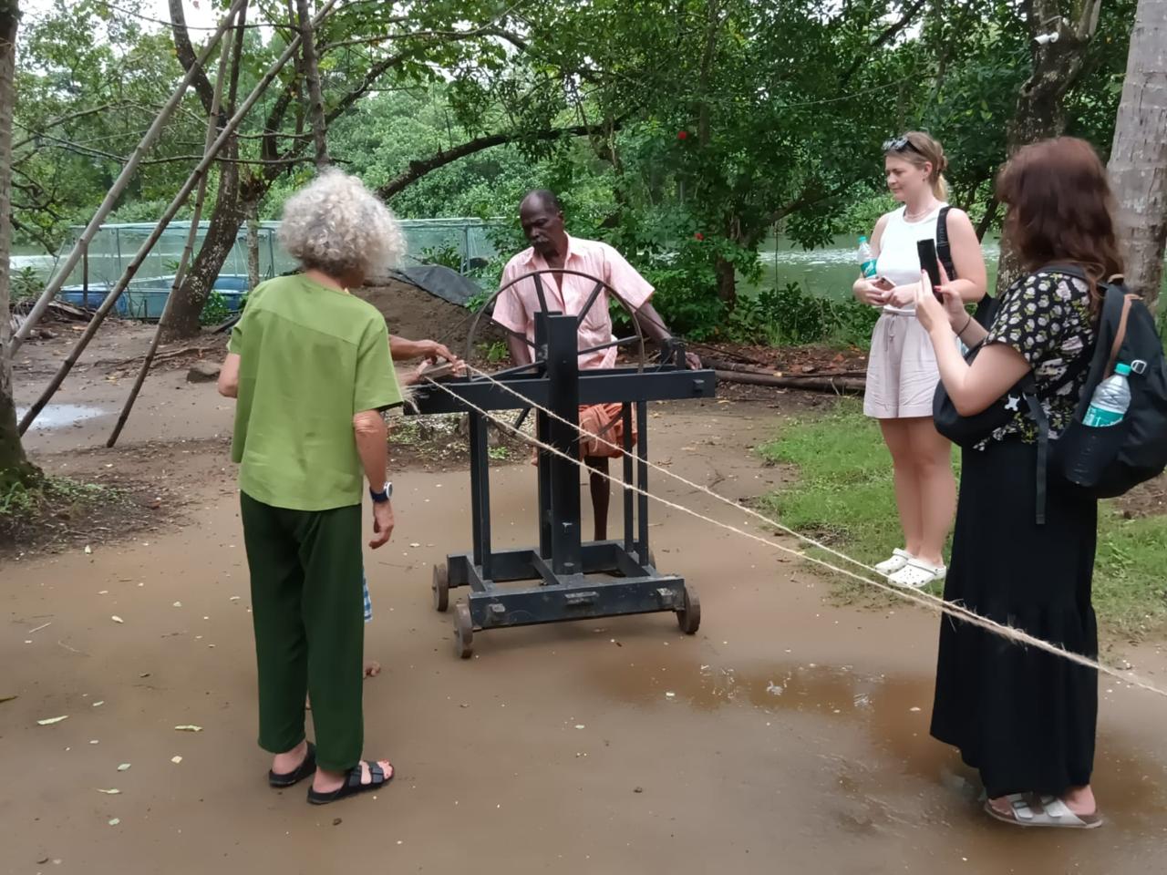 Vaikom backwater local experience